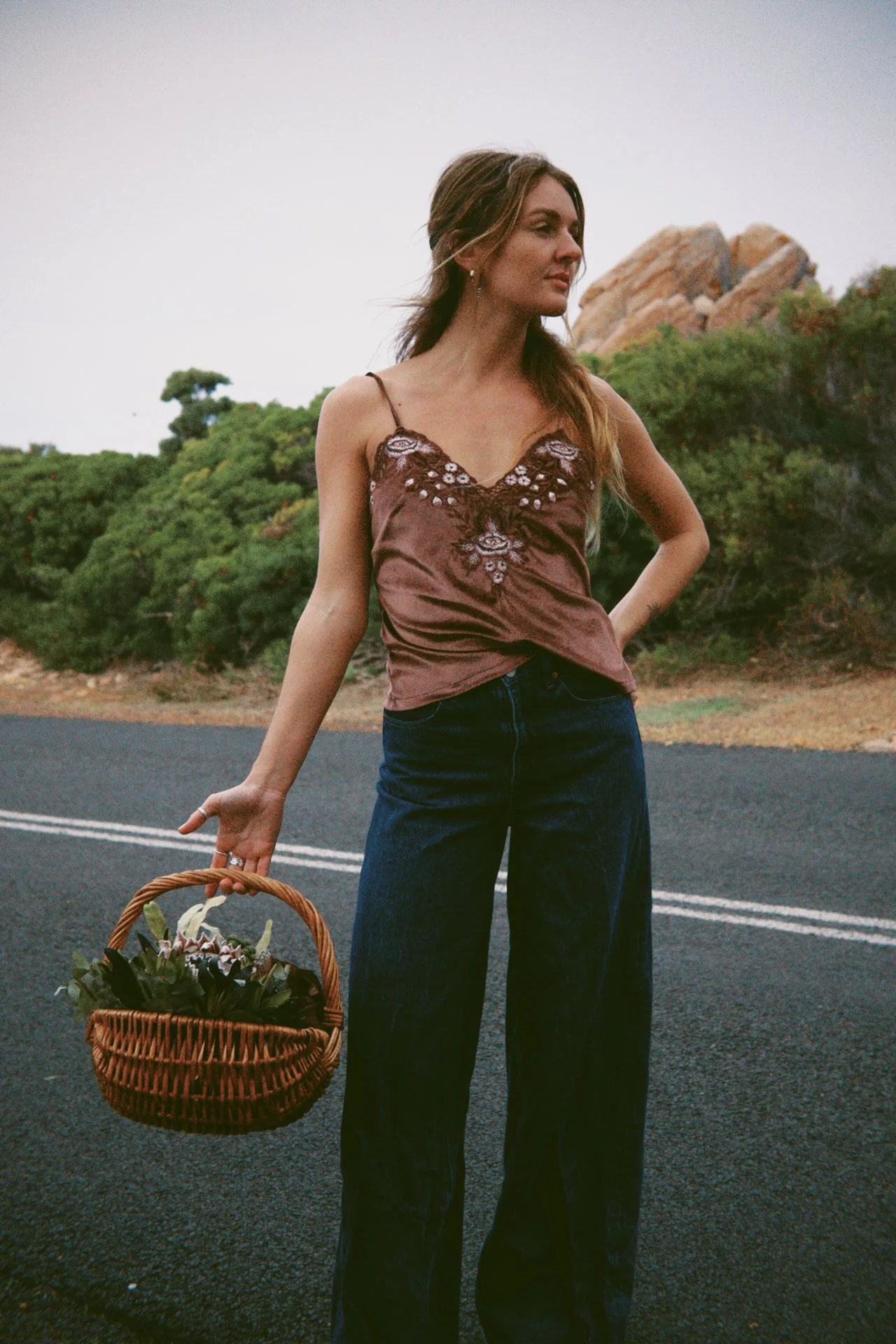 Hendrix Cami - Brown