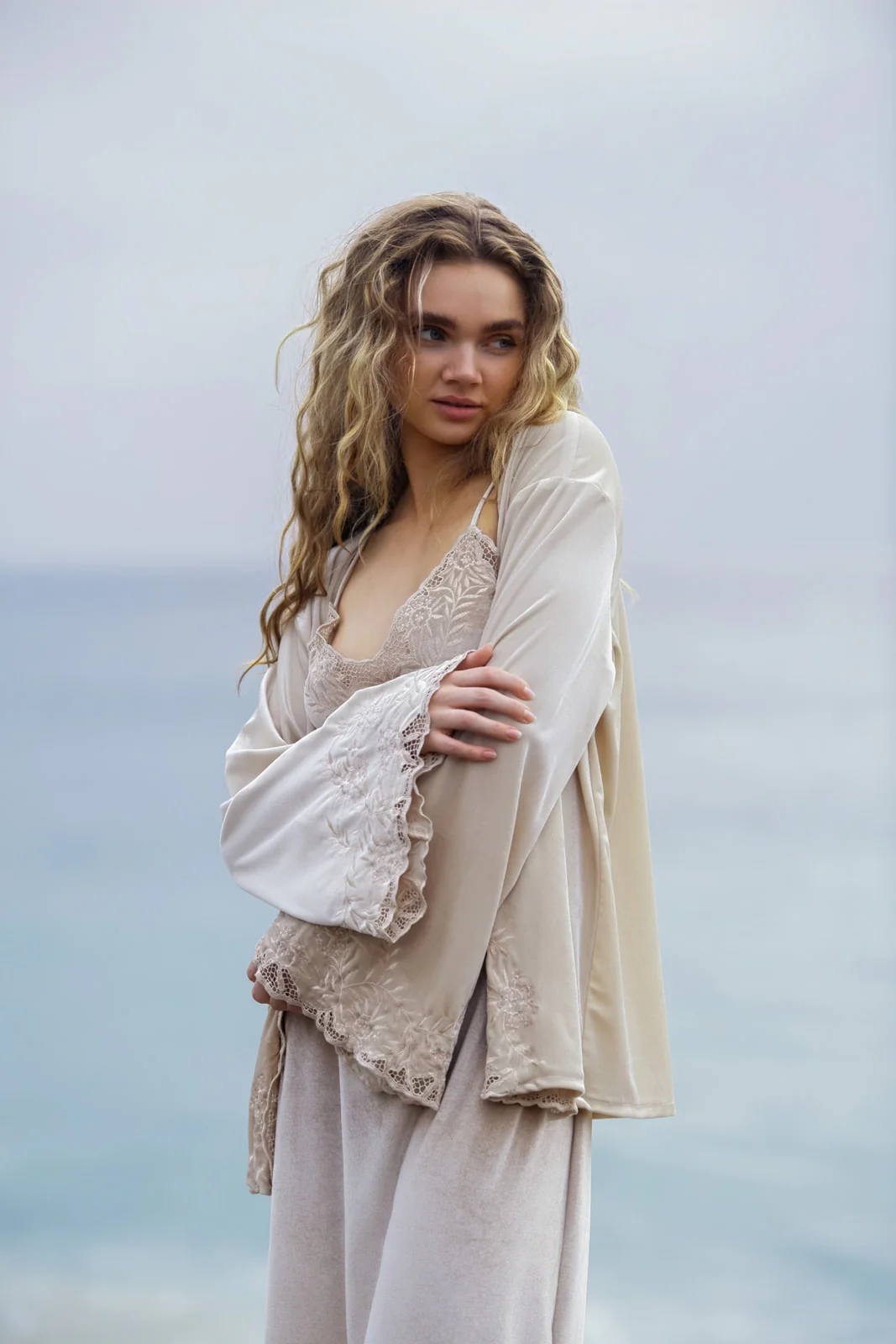 Hendrix Midi Dress - Cream - Image 7
