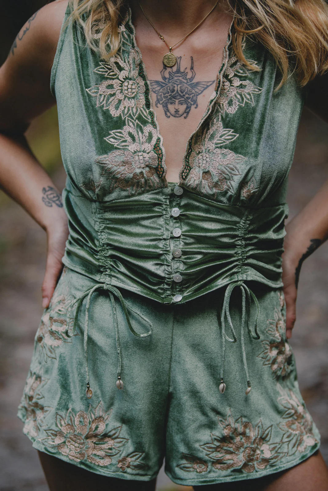 Hendrix Shorts - Moss