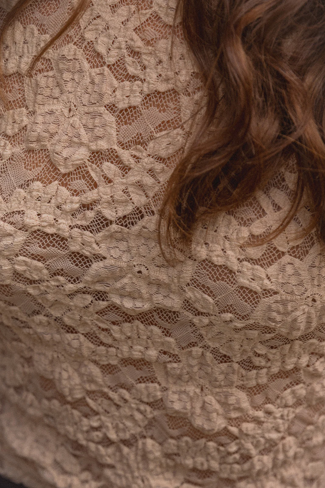 Lace Layering Top - Champagne - Image 3