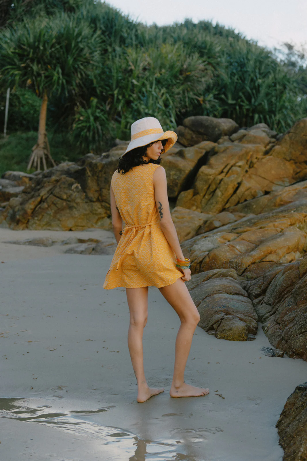 Solara Bucket Hat - Marigold - Image 6